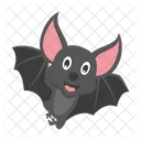 Chauve Souris Halloween Jeu Icône