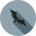 Chauve Souris Halloween Effrayant Icône