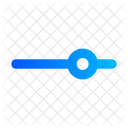 Un Control Deslizante Diseno Interfaz De Usuario Icon