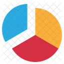 Un Tercio Grafico Circular Porcion Icono