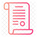 Unabhangigkeitserklarung Papier Symbol