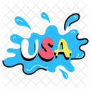 USA Unabhangigkeitstag Alphabete Symbol