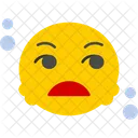 面白くない、退屈、つまらない アイコン