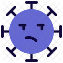 Unamused Coronavirus Emoji Coronavirus Icon