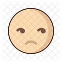Unamused Emoji Amazed Icon