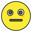 Unlustiges Emoji Emotion Emoticon Symbol