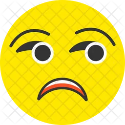 Unamused Face Emoji Icon