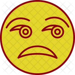 Unamused Face Emoji Icon