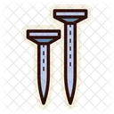 Clavo Construccion Herramienta Icono