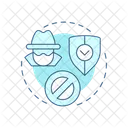 Unauthorized Entry Physical Security Threat Icon