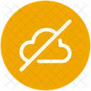 Cloud Computing Unavailable Icon