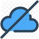 Cloud Computing Unavailable Icon