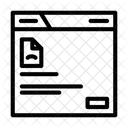 Unavaliable Link Door Icon
