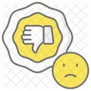 Unbefriedigend Freude Brise Symbol