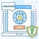 Unblock Site Unblock Network Privacy Network Icon