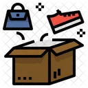 Unbox Product Delivery Icon