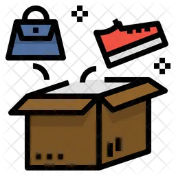 Unbox parcel  Icon