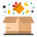 Box Package Percentage Icon