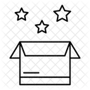 Unboxing Package Box Icon