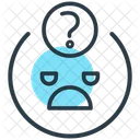Uncertainty Emoji  Icon