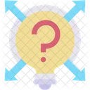 Uncertainty Risk Ambiguity Icon