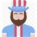 Uncle Sam Avatar Cultures Icon