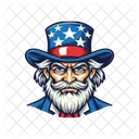 Hat Usa Sam Hat Icon
