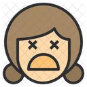 Unconcius Sad Emotion Icon