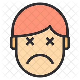 Unconcius Emotion Face Emoji Icon