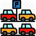 Uncovered Parking Outdoor Parking Open Air Parking Icon