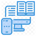 E Learning Lektion Buch Symbol