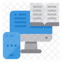E Learning Lektion Buch Symbol