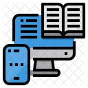 E Learning Lektion Buch Symbol
