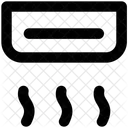 Klimaanlage Split Luft Symbol