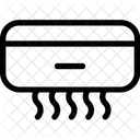 Klimaanlage Split Luft Symbol
