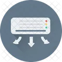 Klimaanlage Split Luft Symbol