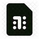 E SIM Zubehor Anruf Symbol
