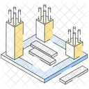Material Pillars Housing Icon