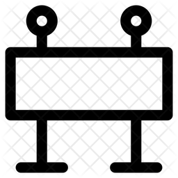 Under Construction Barrier Icon