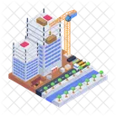 Under Construction Construction Site Construction Area Icon