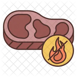 Under Cooked Meat  Icon
