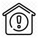 Under Maintenance Home Attention Icon