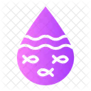 Under Water Drop Water Icon