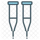 Underarm Crutches Crutches Symbol