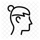 Undercut Haircut Character Icon