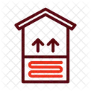 Underfloor Heating Hvac Heating System Icon