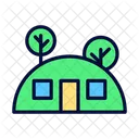 House Underground Home Icon