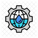 Underground Water Hydrogeologist Icon