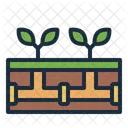 Underground Irrigation Pipe Pipeline Icon