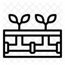 Underground Irrigation Pipe Pipeline Icon